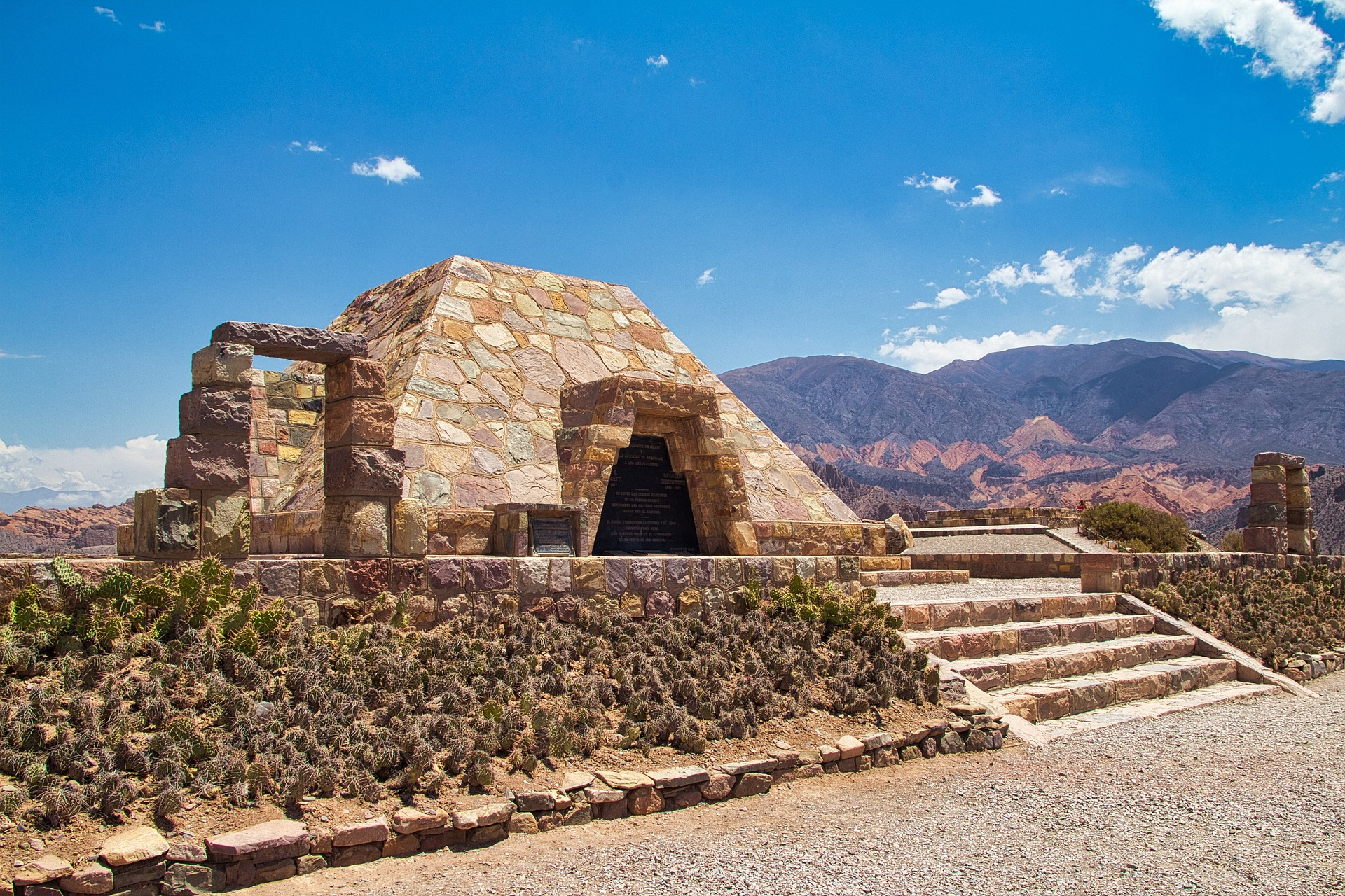 Construcción tradicional de piedra en Humahuaca, Jujuy